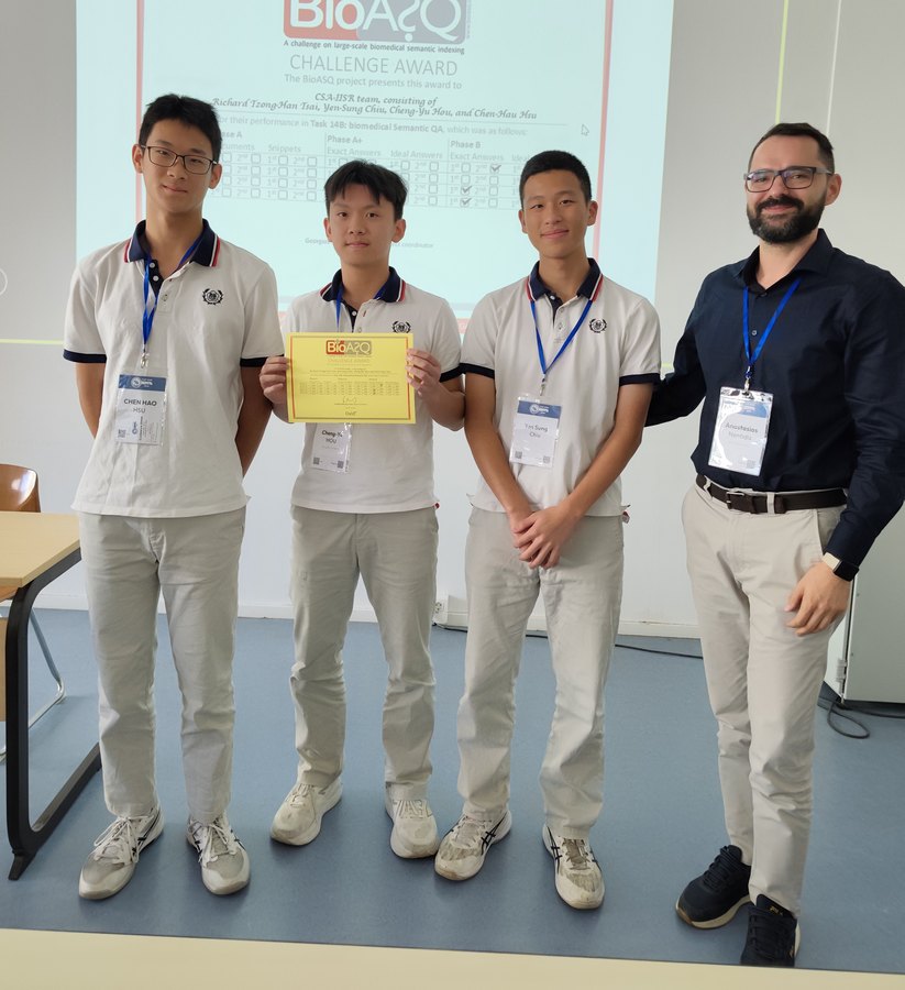 Task 14b winners: CSA-IISR
